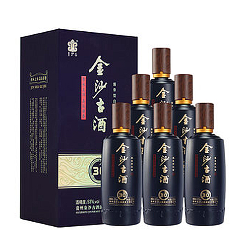 [정품]진사구주, 고30 (金沙古酒. 古30) 500ml, 53%Vol