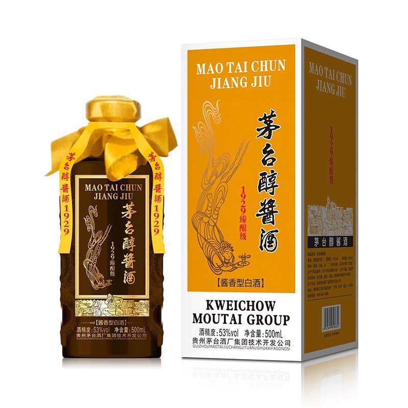 [정품]마오타이 모태순장(贵州茅台醇浆, 1929) 500ml, 53%vol