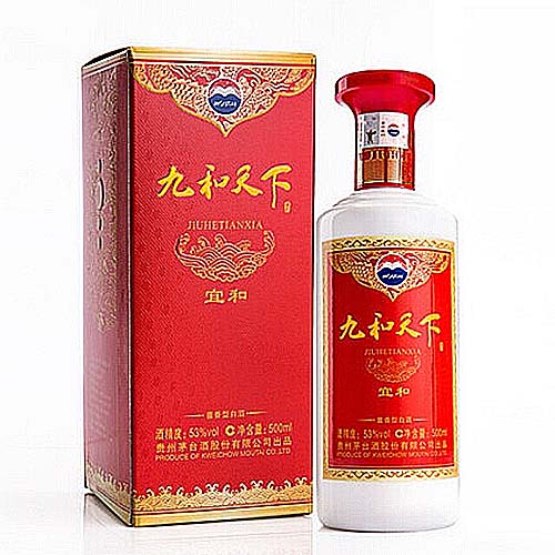[정품]마오타이 구화천하(贵州茅台,九和天下宜和) 500ml, 53%vol