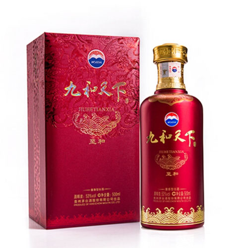 [정품]마오타이 구화천하지화 (贵州茅台,九和天下至和) 500ml, 53%vol
