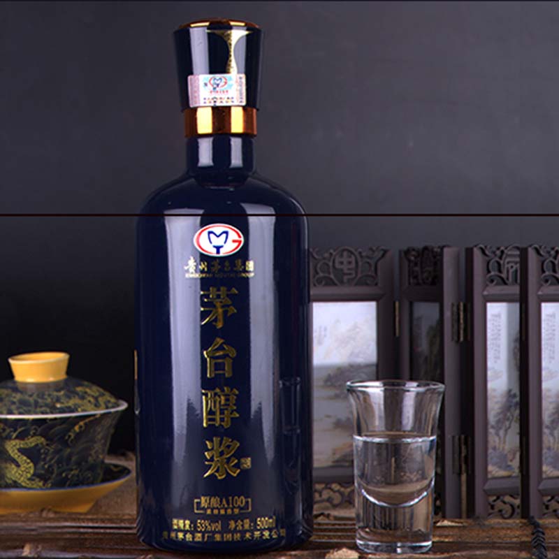 [정품]마오타이,순장A100(贵州茅台,醇浆A100) 500ml 53%vol