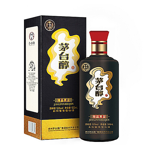 [정품]마오타이.모태순,정품흑금(贵州茅台. 茅台醇,精品黑金) 500ml 53%vol