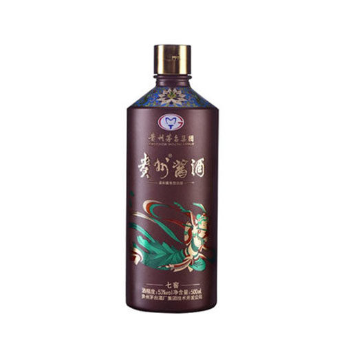 [정품]마오타이. 귀주장주,칠교(贵州茅台.贵州酱酒,七窖) 500ml 53%vol