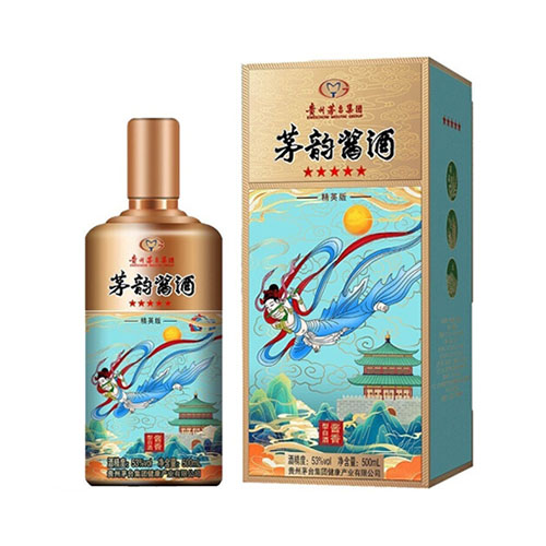 [정품]마오타이. 모운장주,정영판(贵州茅台.茅韵酱酒,精英版) 500ml 53%vol