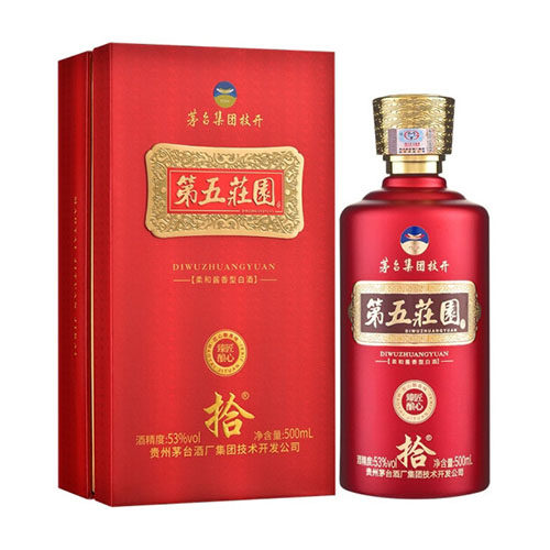 [정품]마오타이. 제5장원(贵州茅台.第五庄园) 500ml 53%vol