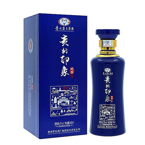 [정품]마오타이. 귀주인상,순취(贵州茅台. 贵州印象, 纯醉) 500ml 53%vol
