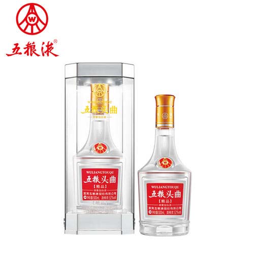 [정품]우량예. 오량두곡,정품(五粮液. 五粮头曲,精品) 52%vol. 500ml
