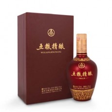 [정품]우량예. 오량정량,중국홍(五粮液. 五粮精酿,中国红) 52%vol. 500ml