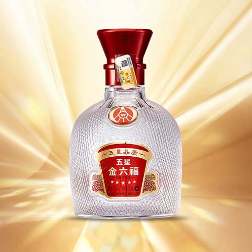 [정품]진뤼우푸,홍오성(金六福,红五星) 45%vol. 450ml