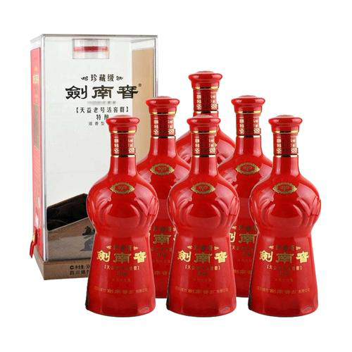 [정품]젠난춘. 진장급(剑南春. 珍藏级) 52%vol, 500ml