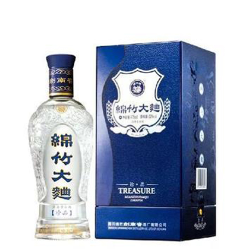 [정품]젠난춘. 면죽대곡,진품(剑南春. 绵竹大曲,珍品) 52%vol, 475ml