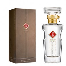 [정품]원쥔주. 수정문군주(文君酒. 水晶文君酒) 52%vol, 500ml