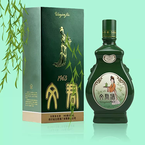 [정품]원쥔주. 1963복각판(文君酒. 1963復刻版) 52%vol, 500ml
