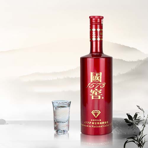[정품]궈자오1573. 중국홍(国窖1573 国宝红) 52%vol. 500ml