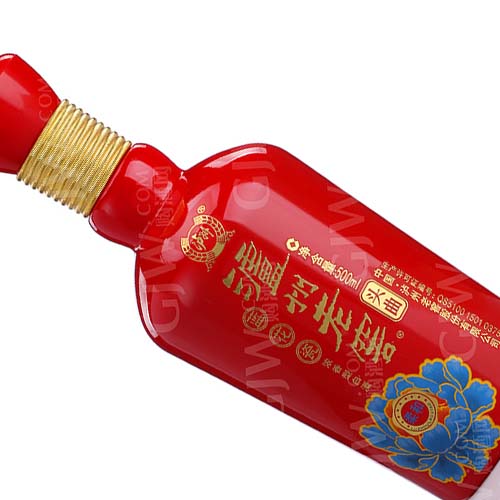 [정품]루저우라오자오. 두곡람화자,유화판(泸州老窖. 头曲蓝花瓷,柔和版)  38%vol, 500ml