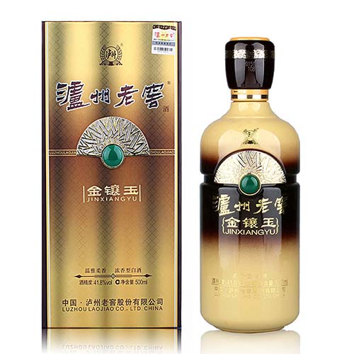 [정품]루저우라오자오. 금양옥(泸州老窖. 金镶玉) 41.8%vol, 500ml
