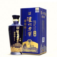 [정품]루저우라오자오. 두곡람화자,찬석판(泸州老窖. 头曲蓝花瓷,钻石版) 52%vol, 500ml