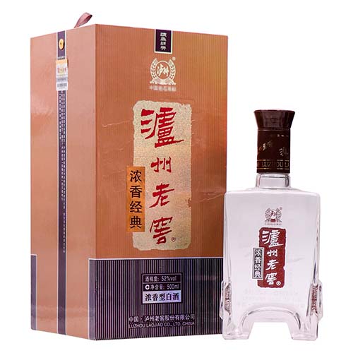 [정품]루저우라오자오. 농향경전(泸州老窖. 浓香经典) 52%vol, 500ml