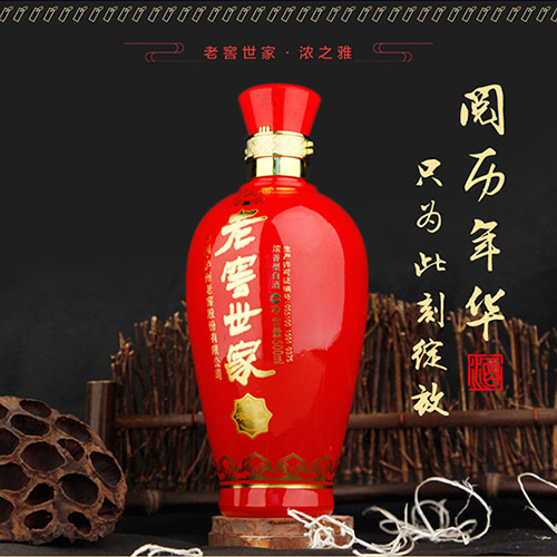 [정품]루저우라오자오. 노교세가(泸州老窖. 老窖世家) 52%vol, 500ml