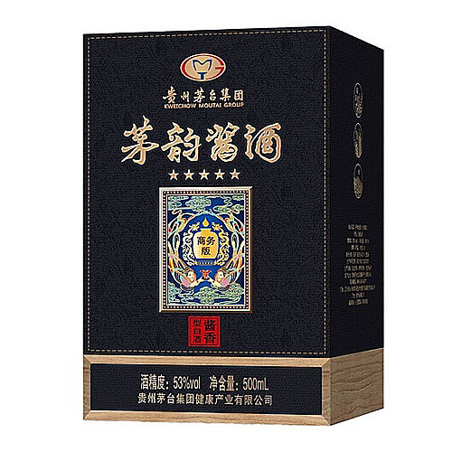 [정품]마오타이. 모운장주,상무판(贵州茅台. 茅韵酱酒,商务版) 500ml 53%vol