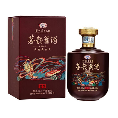 [정품]마오타이. 모운장주,노장(贵州茅台. 茅韵酱酒,老酱) 500ml 53%vol