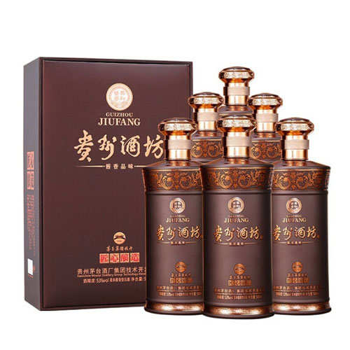 [정품]마오타이. 귀주주방,장향품미(贵州茅台. 贵州酒坊,酱香品味) 500ml 53%vol