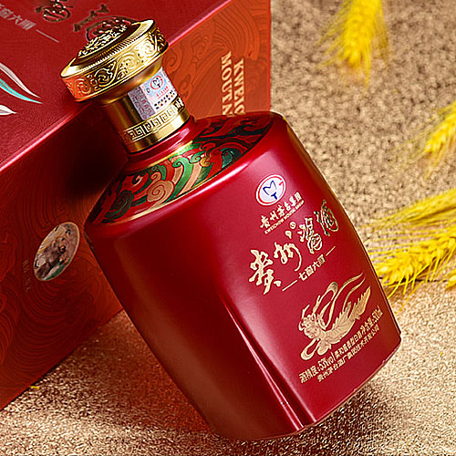 [정품]마오타이. 귀주장주,칠교육순(贵州茅台.贵州酱酒,七窖六顺) 500ml 53%vol