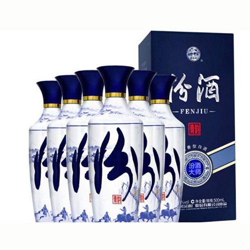 [정품]펀주, 청화청음 분주대사 (汾酒, 青花清韵 汾酒大师)  500ml 42%Vol / 53%Vol