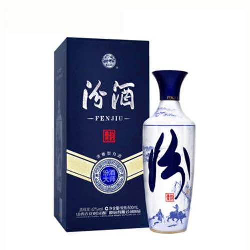[정품]펀주, 청화청음 분주대사 (汾酒, 青花清韵 汾酒大师)  500ml 42%Vol / 53%Vol