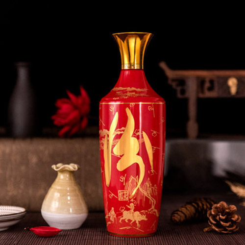 [정품]펀주, 홍화청향 분주대사(汾酒, 红花清香 汾酒大师) 500ml 53%Vol