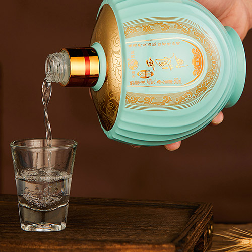 [정품]시펑주, 교장서봉주소복담(西凤酒, 窖藏西凤酒小福坛) 500ml, 52%Vol / 45%Vol