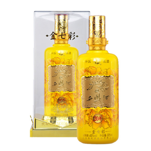 [정품]시펑주(西凤酒) 금칠채20년(金七彩20年) 500ml, 52%Vol