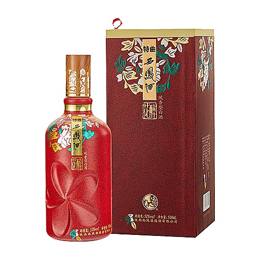 [정품]시펑주(西凤酒) 특곡화취(特曲花醉) 500ml, 52%Vol