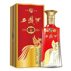 [정품]시펑주, 기치서봉주 홍정 (西凤酒, 旗帜西凤酒 红鼎) 500ml, 45%Vol