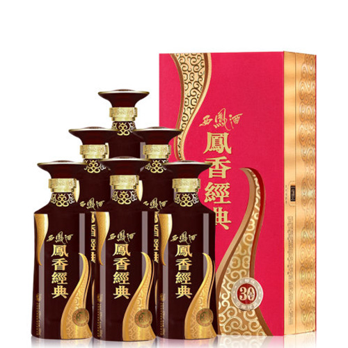[정품]시펑주, 봉향경전 30년(西凤酒. 凤香经典30年) 500ml, 52%Vol