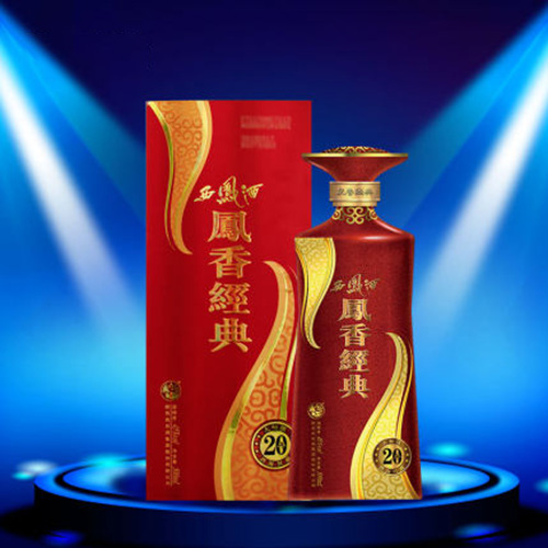[정품]시펑주, 봉향경전 20년(西凤酒. 凤香经典20年) 500ml, 52%Vol