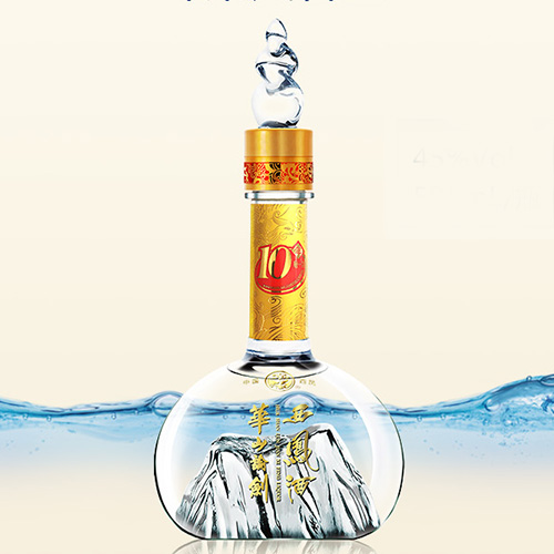 [정품]시펑주, 화산논검10년(西凤酒. 华山论剑10年) 500ml, 52%Vol / 45%Vol