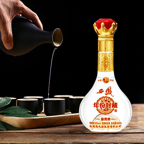 [정품]시펑주, 년분봉장(西凤酒. 年份封藏) 500ml, 52%Vol