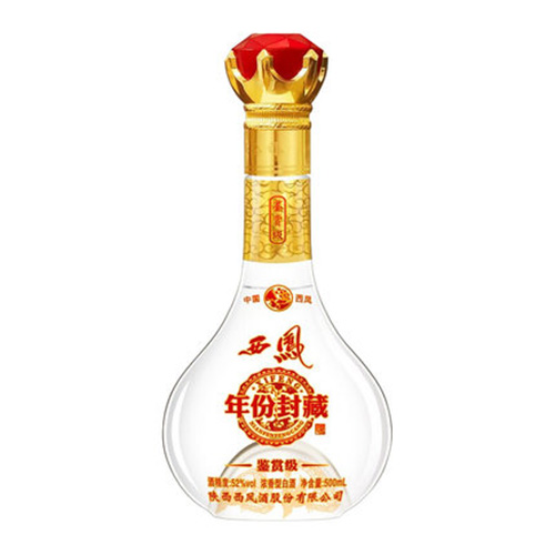 [정품]시펑주, 년분봉장(西凤酒. 年份封藏) 500ml, 52%Vol