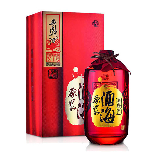 [정품]시펑주, 주해원장,X1 (西凤酒, 酒海原浆,X1) 500ml, 52%Vol / 45%Vol
