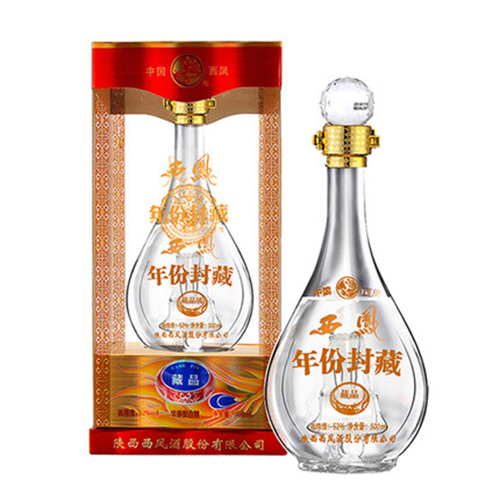 [정품]시펑주, 준향V12년분봉장(西凤酒, 尊享V12年份封藏) 500ml, 52%Vol