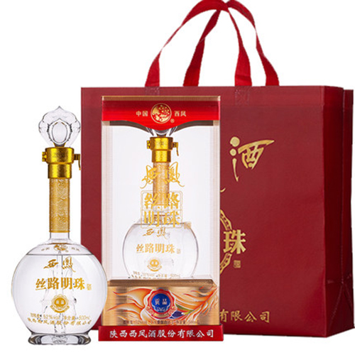 [정품]시펑주, 사로명주공품(西凤酒, 丝路明珠贡品) 500ml, 52%Vol