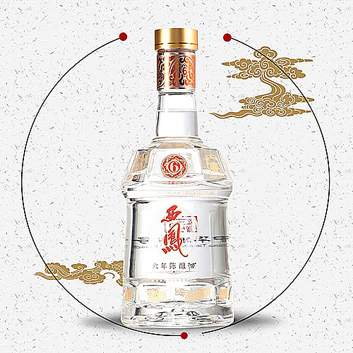 [정품]시펑주, 진양6년(西凤酒. 陈酿六年) 500ml, 52%Vol