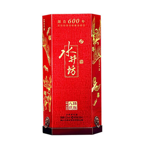 [정품]쉐징팡, 진양8호 희경판(水井坊,臻酿八号,禧庆版) 500ml, 52%Vol