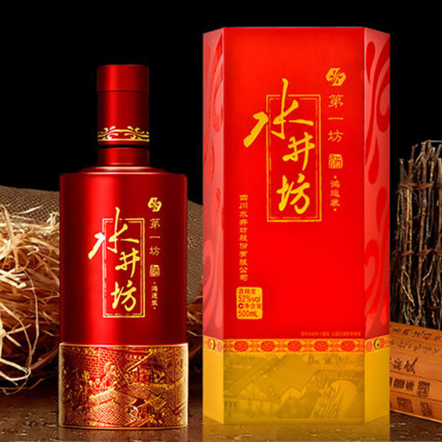 [정품]쉐징팡, 홍운장(水井坊,鸿运装) 500ml, 52%Vol