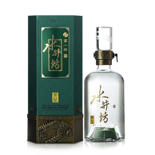[정품]쉐징팡, 청취(水井坊,菁翠) 500ml, 52%Vol