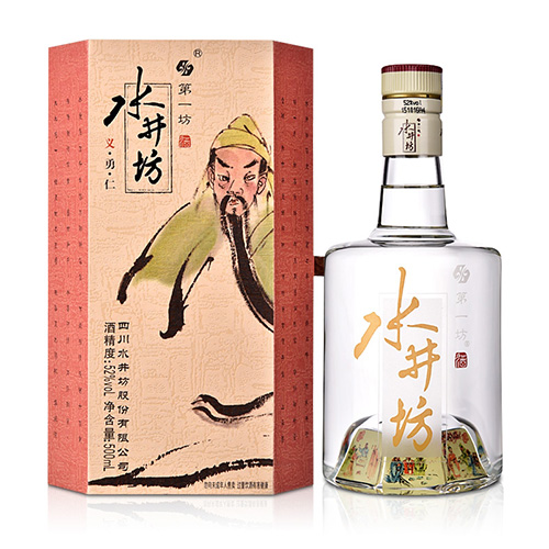 [정품]쉐징팡, 삼국계열, 의용인(水井坊, 三国系列,义勇仁) 500ml, 52%Vol