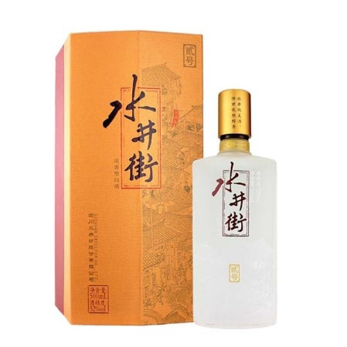 [정품]쉐징팡, 수정가2호(水井坊, 水井街贰号) 500ml, 52%Vol