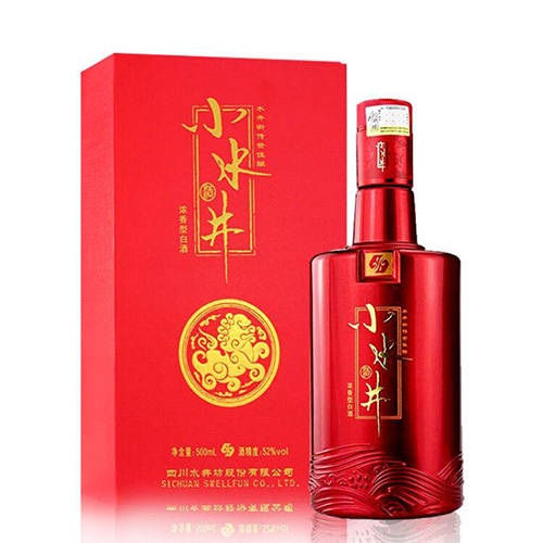[정품]쉐징팡, 소수정 홍운장(水井坊, 小水井 鸿运装) 500ml, 52%Vol