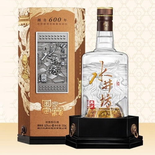 [정품]쉐징팡, 국가보장판전장대사(水井坊, 国家宝藏版典藏大师) 500ml, 52%Vol